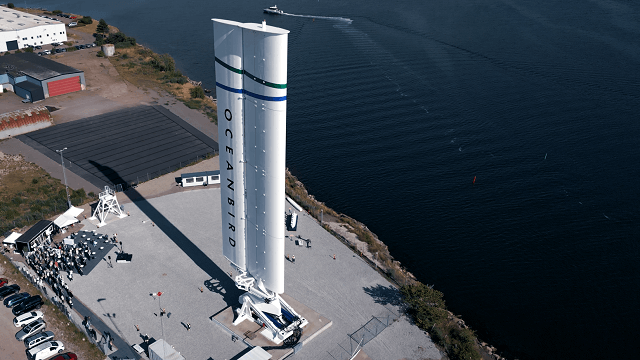 Oceanbird Wing from the sky